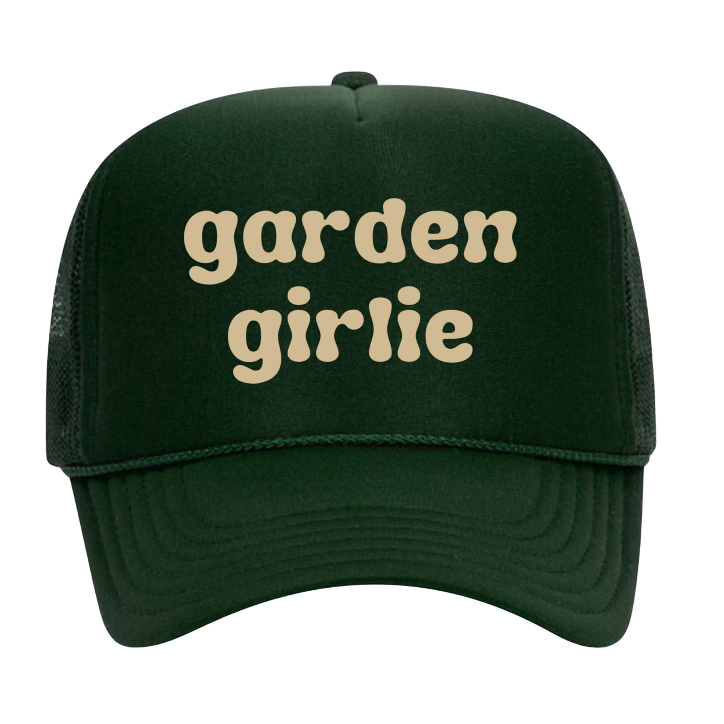 Garden Girlie Trucker Hat (Embroidered)