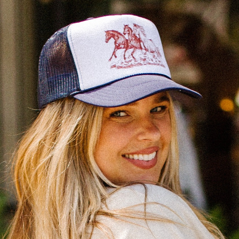 Wild Horses Trucker Hat