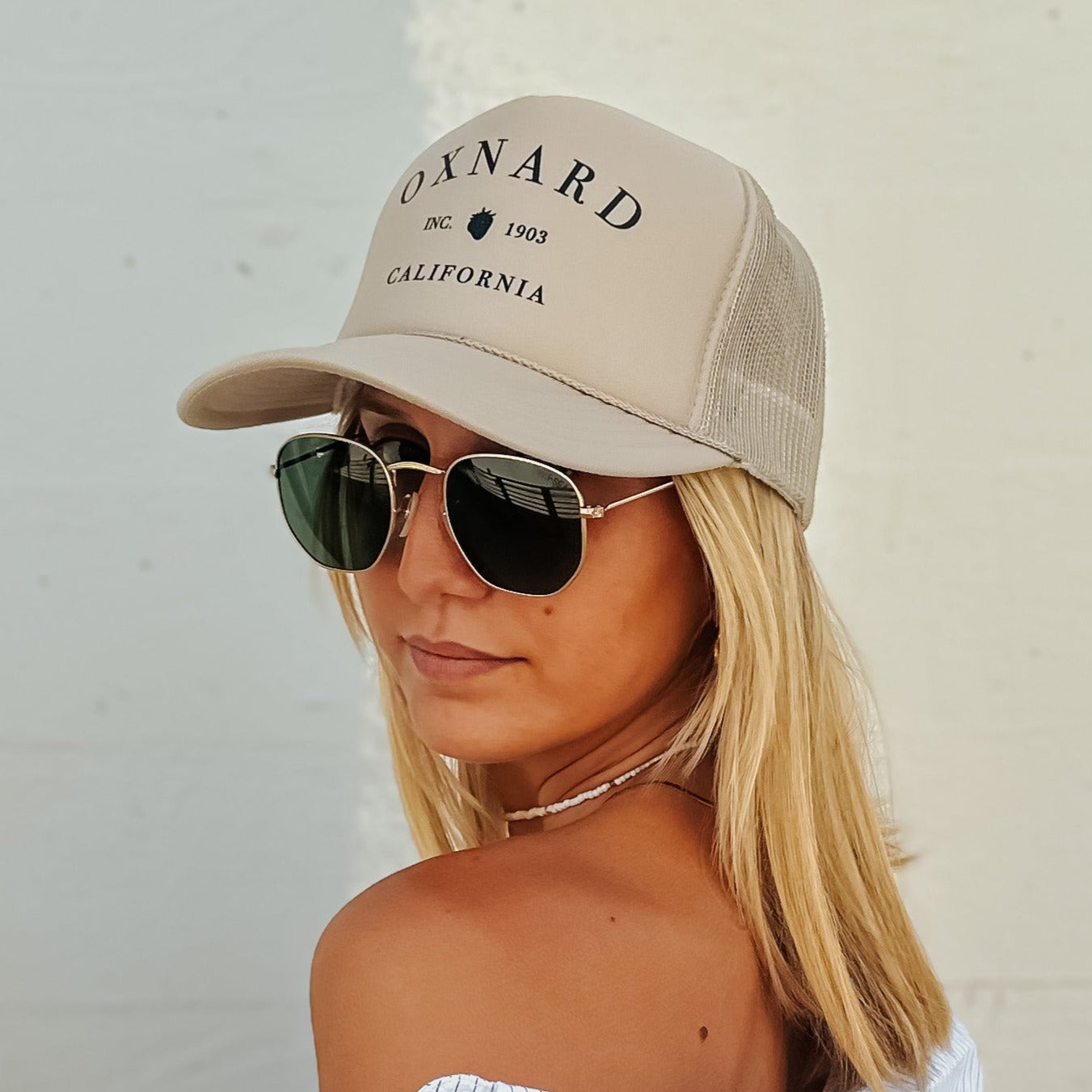 Oxnard Strawberry Trucker Hat