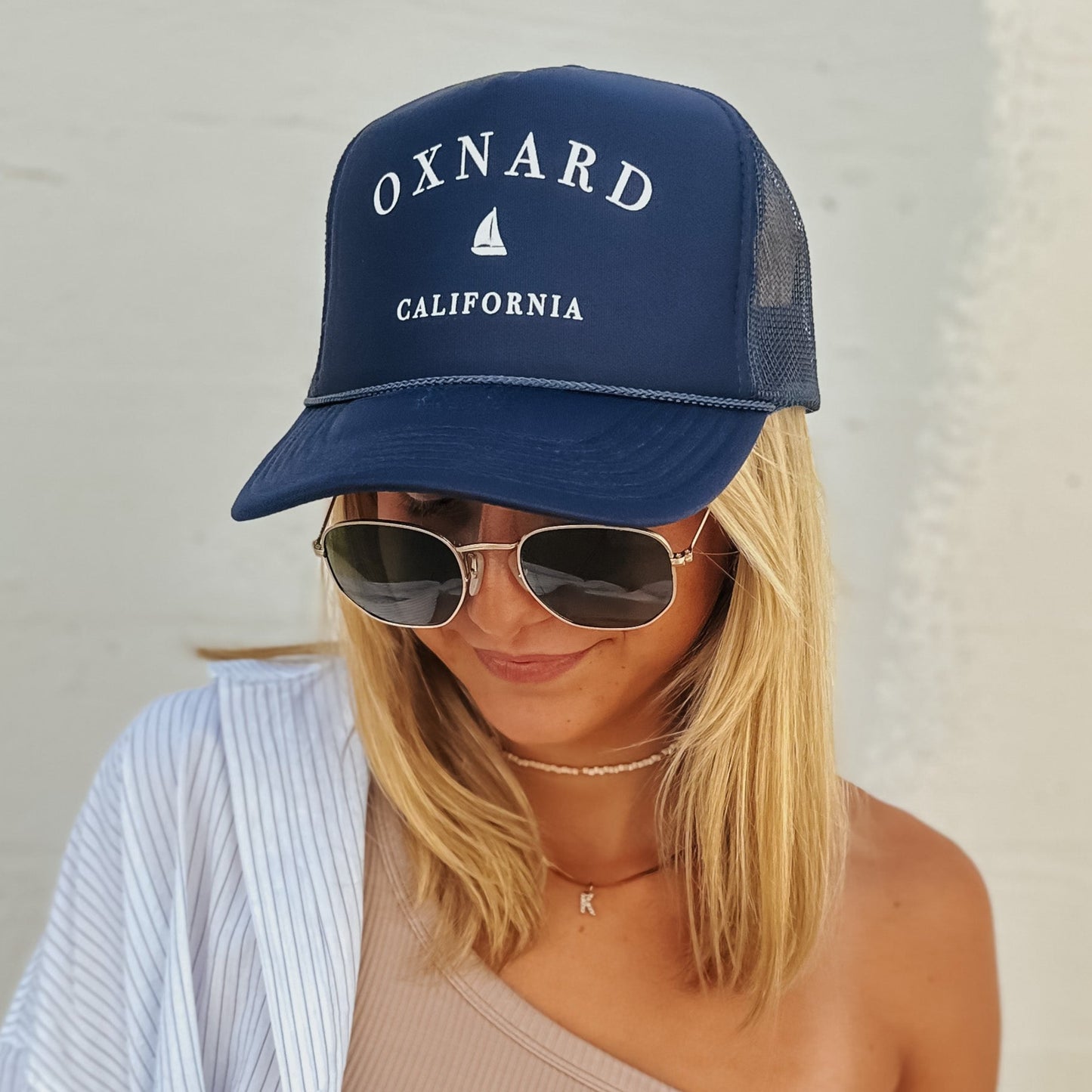 Oxnard Sailboat Trucker Hat