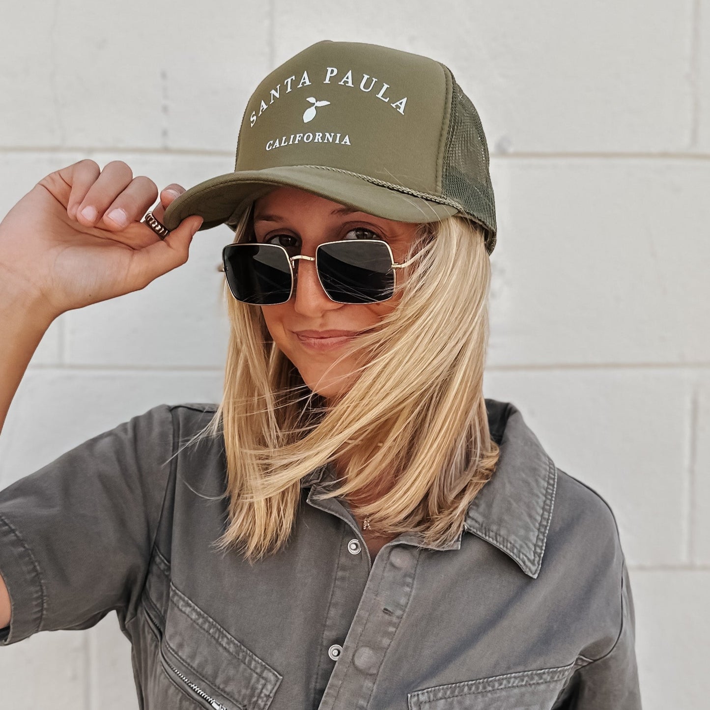 Santa Paula Lemon Trucker Hat