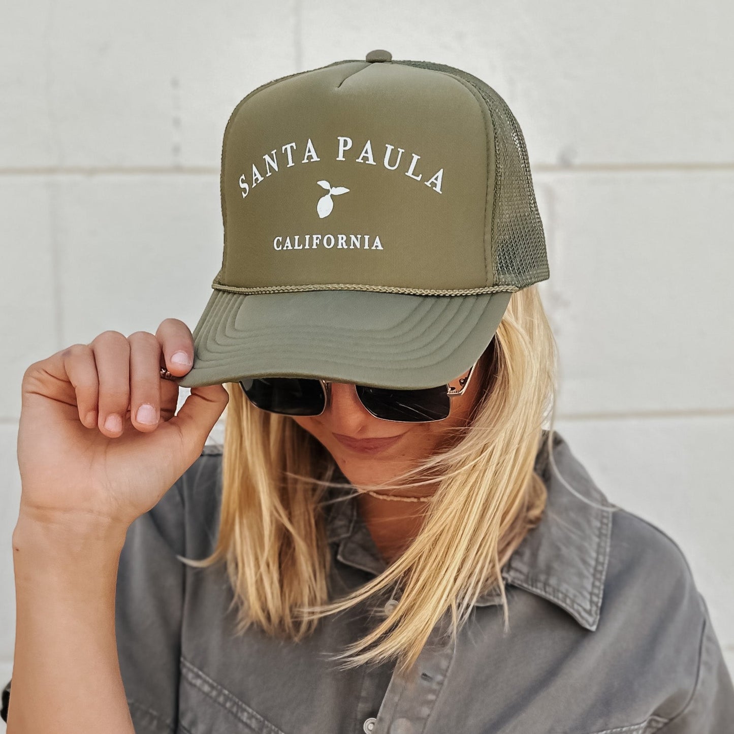 Santa Paula Lemon Trucker Hat