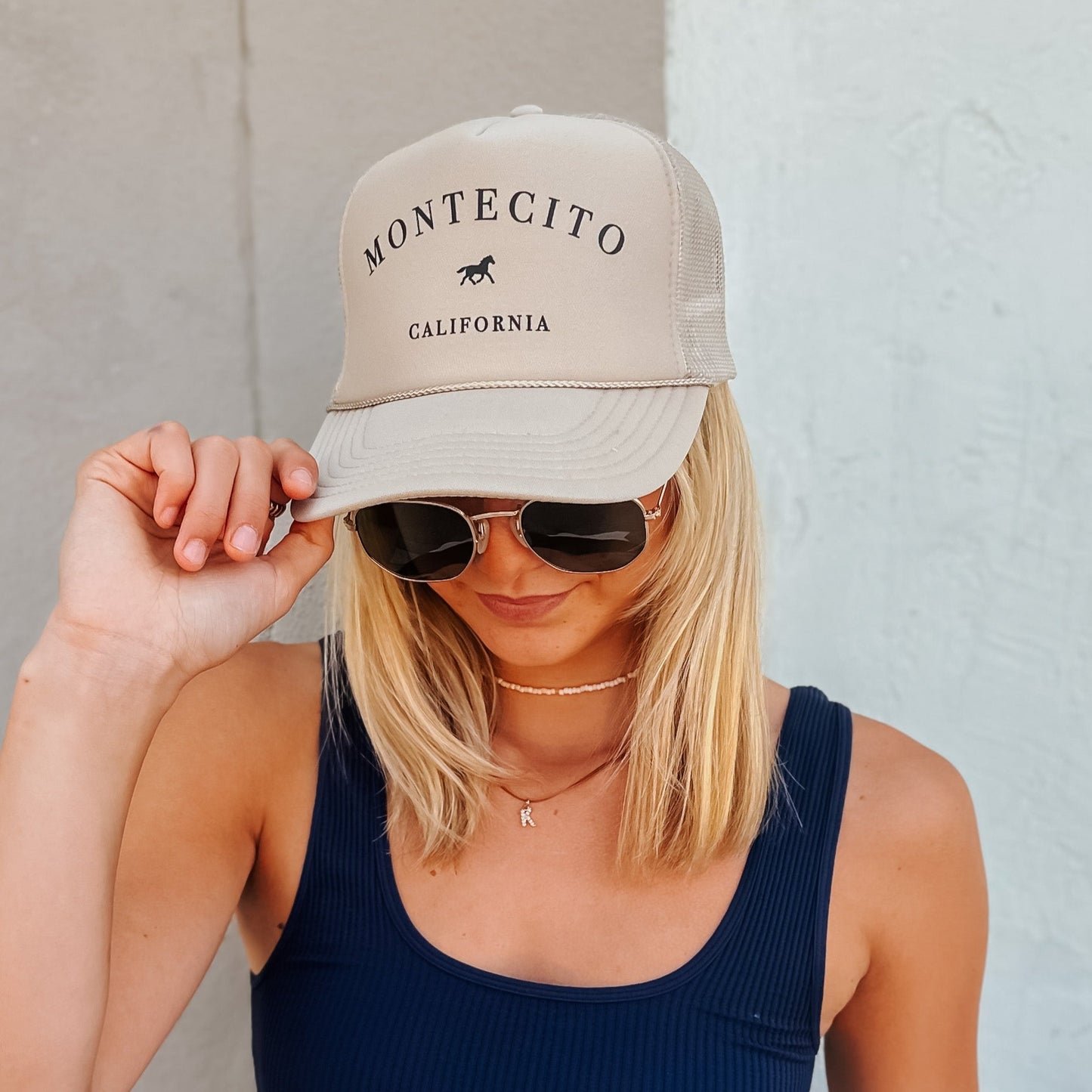 Montecito Horse Trucker Hat