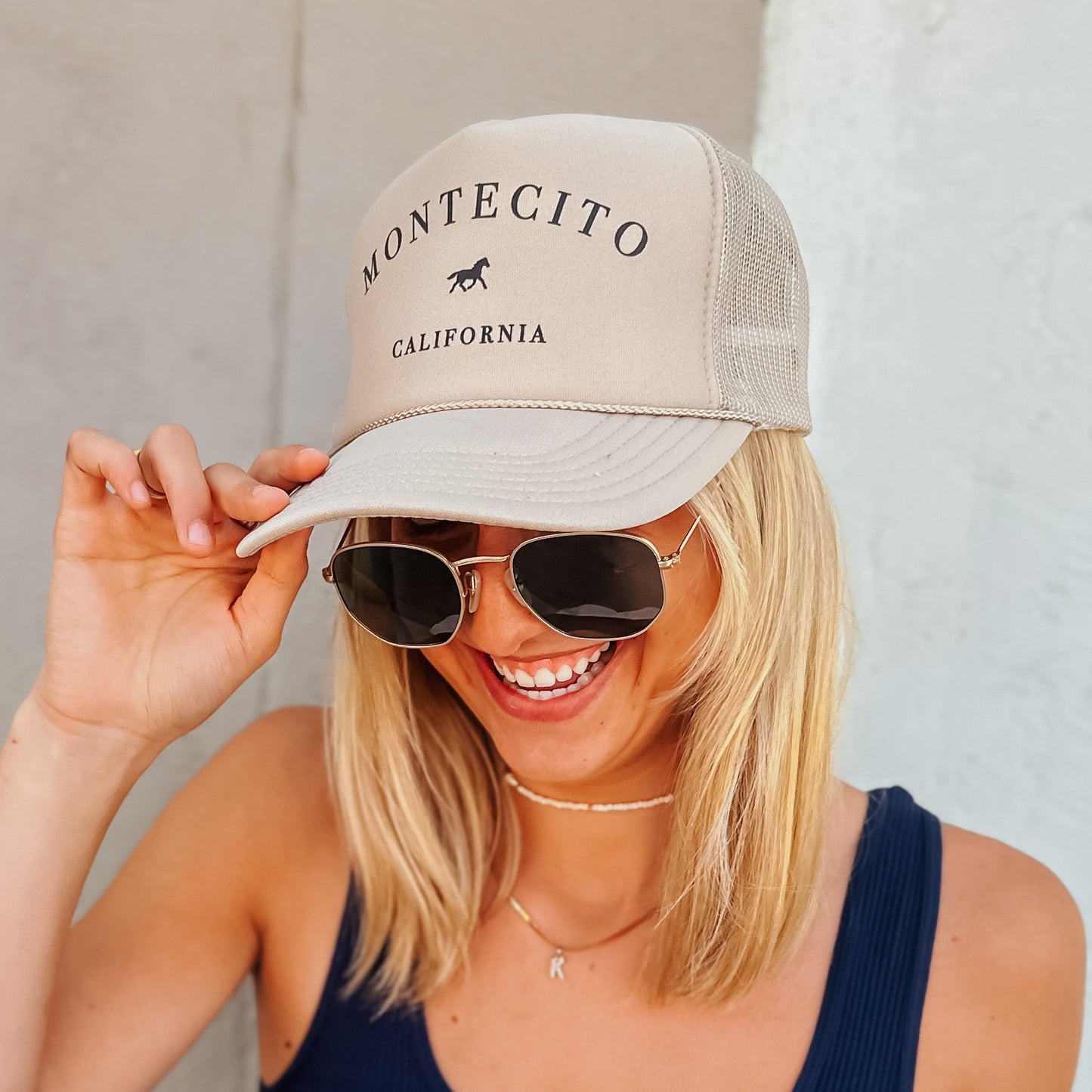 Montecito Horse Trucker Hat