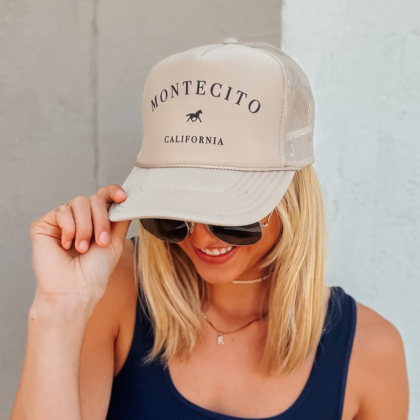 Montecito Horse Trucker Hat