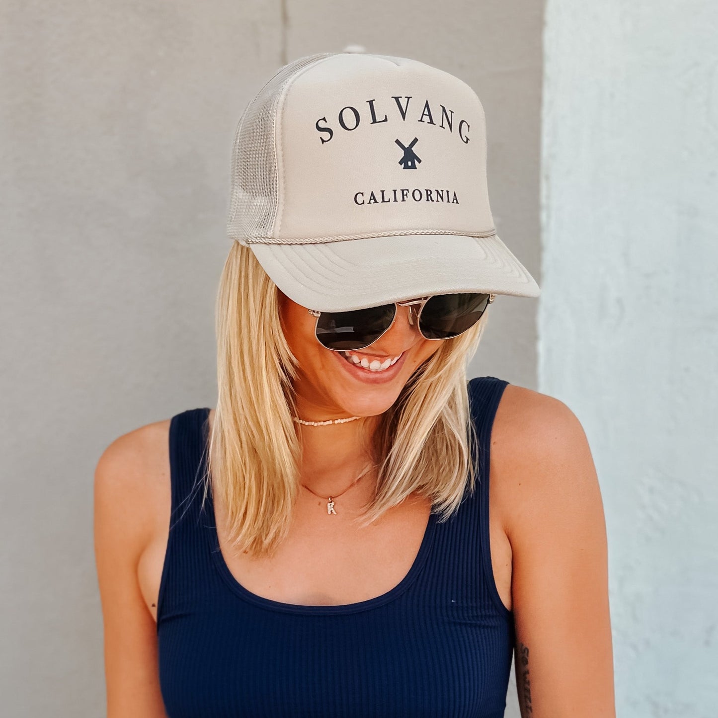 Solvang Windmill Trucker Hat