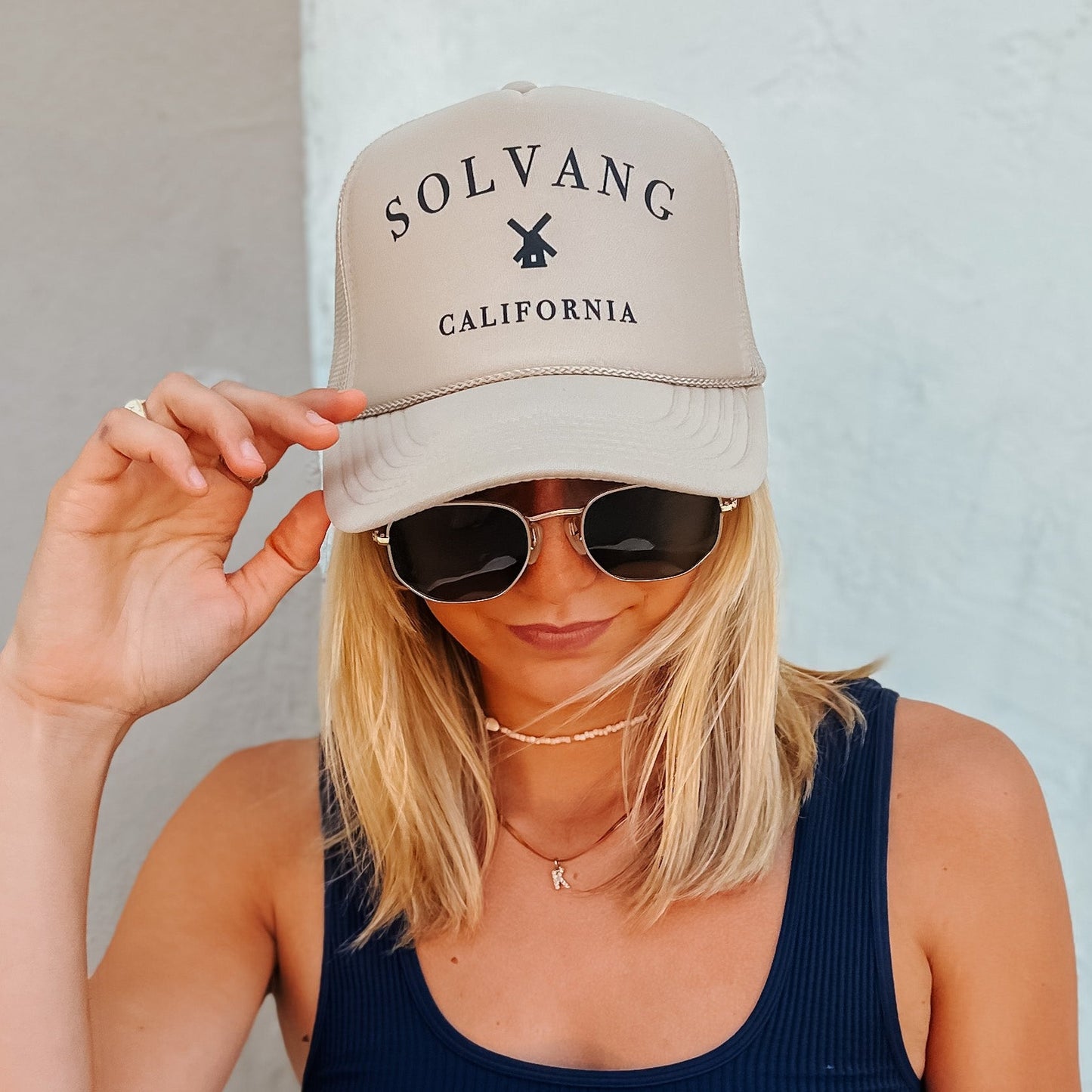 Solvang Windmill Trucker Hat